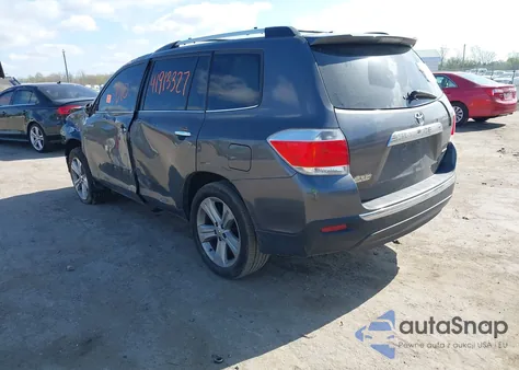 2011 Toyota Highlander Limited V6 из США, поврежденный, VIN 5TDDK3EH4BS051707